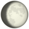 Waxing Gibbous Moon emoji on Emojidex